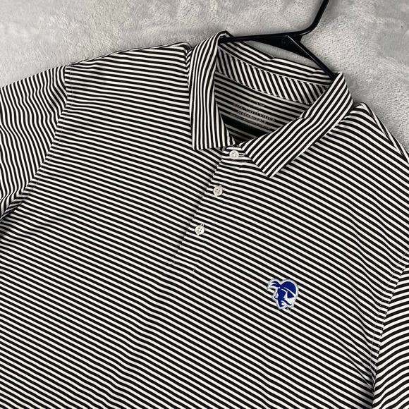 Other - Seton Hall Pirates Polo Mens XXL Black White Vineyard Vines Performance Shirt